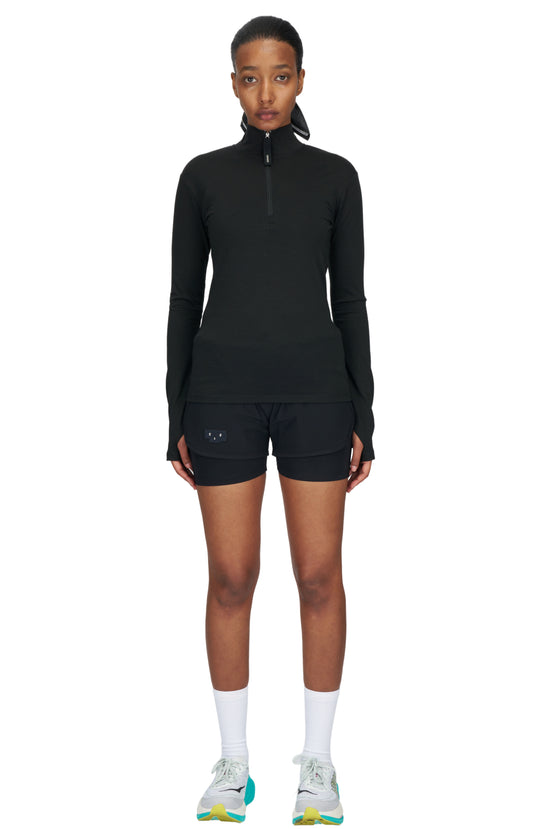 Zip Up Wool Layer W