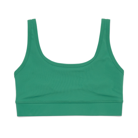 Good Place Sports Bra from UNNA in pine green