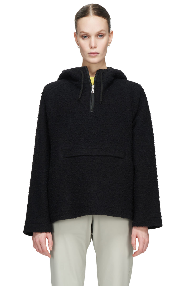 Warm anorak made in RWS wool - UNNA