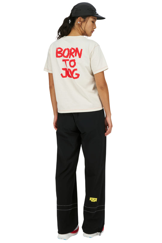 Born To Jog Tee W