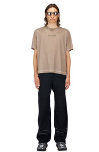 Aaron is 183 cm and wears size M