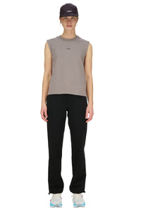 Sleeveless top made in Recycled Polyester and Organic Cotton - UNNA