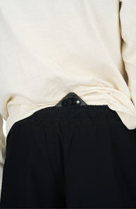 Hidden back pocket