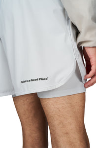 Reflective 'Finish in a Good Place' at the back