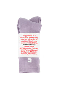 Miracle Socks in Purple Haze