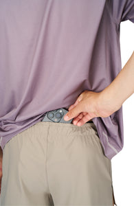 Hidden pocket at the back