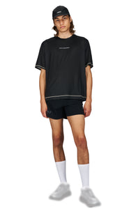 Wavy Tee in Black