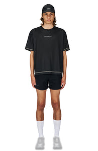 Aaron is 183 cm and wears size M