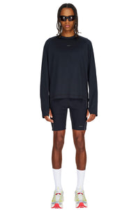 Boost Half Tights - Men's running half tights in Black with