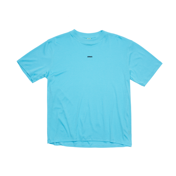 Tシャツ・カットソー MALO Men T Shirts UJA048J3U72 E11 Blue Tencel and Organic Cotton t-shirt for men - UNNA