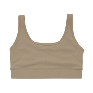 Good Place Sports Bra from UNNA in stone beige 