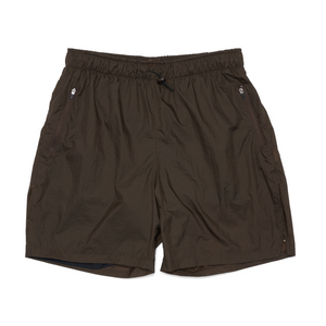 Men's wren green lightweight running shorts. With inner shorts for support. UNNA Smiles Run Shorts